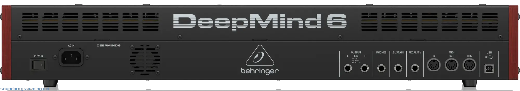 Behringer DeepMind 6 Back View