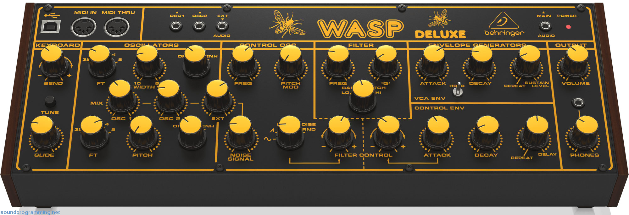 Behringer Wasp Deluxe Front View