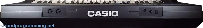 Casio MT-600 Back