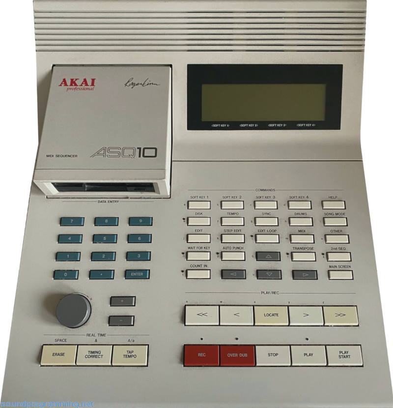 Akai ASQ10 Top View