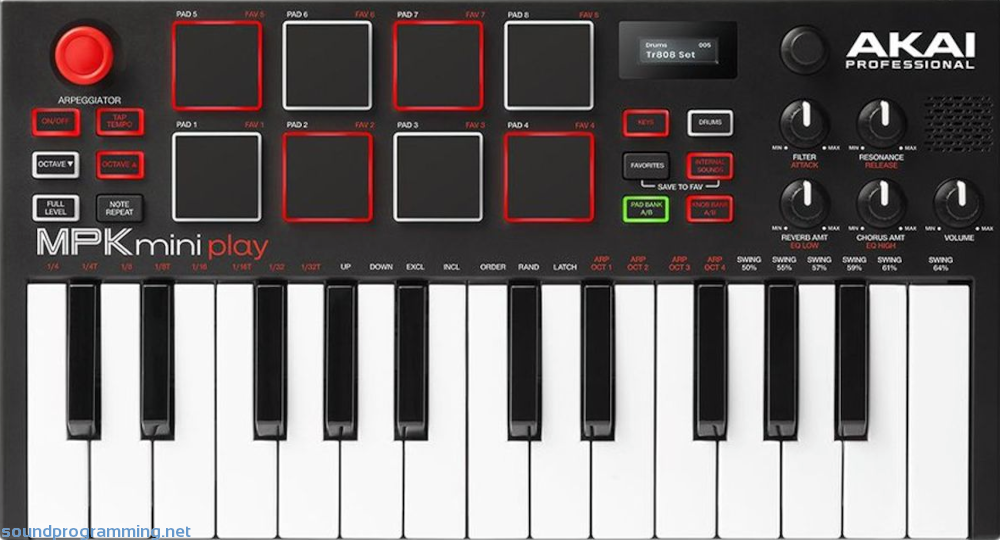 AKAI MPK Mini Play Front View