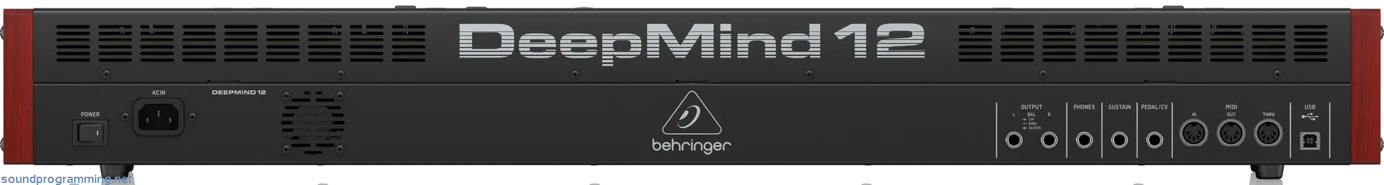 Behringer DeepMind 12 Back View
