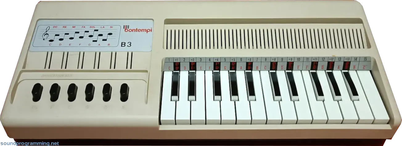 Bontempi B3 Red and White Front View