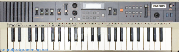 Casio Casiotone MT-70 | Sound Programming