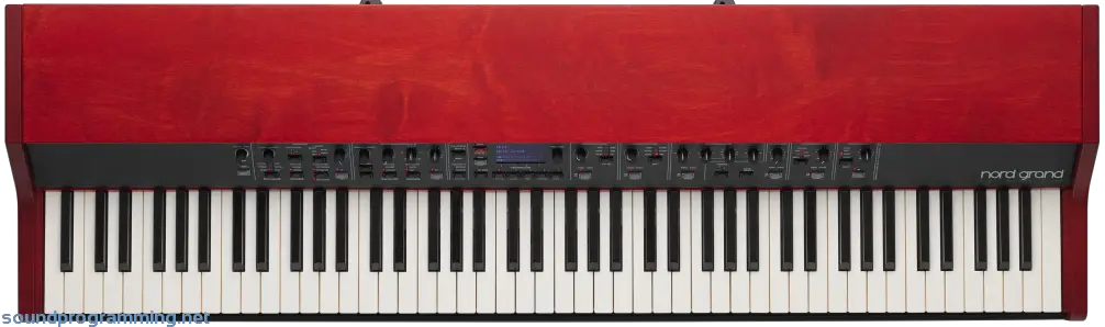 Clavia Nord Grand Top View