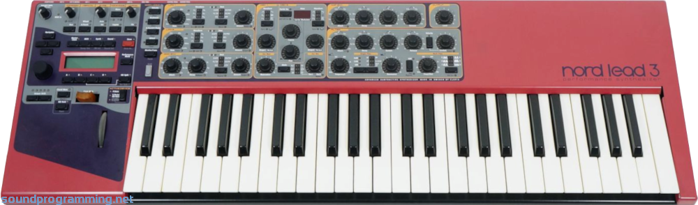 Clavia Nord Lead 3 Top View