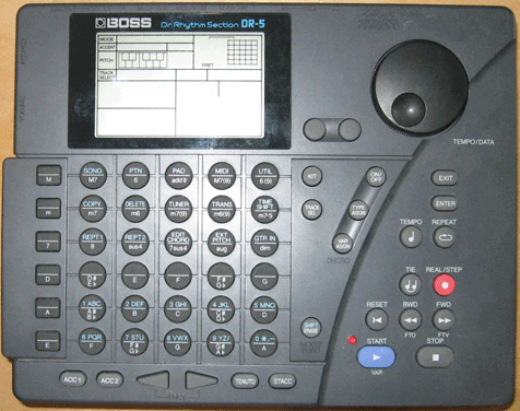 Roland Boss DR-5 Dr. Rhythm Section | Sound Programming