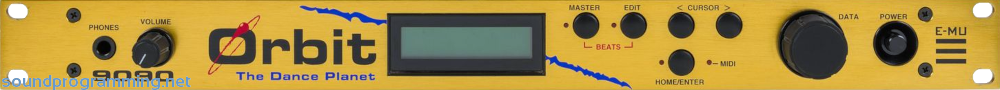 E-Mu Orbit 9090 v2 Front Panel View