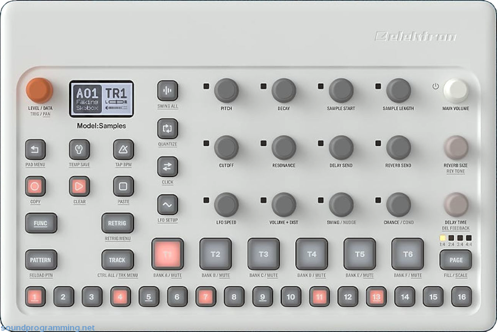 Elektron Model:Samples Front/Top View