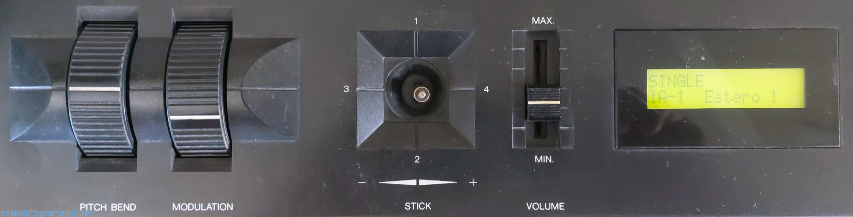 Kawai K1 II - Left Panel