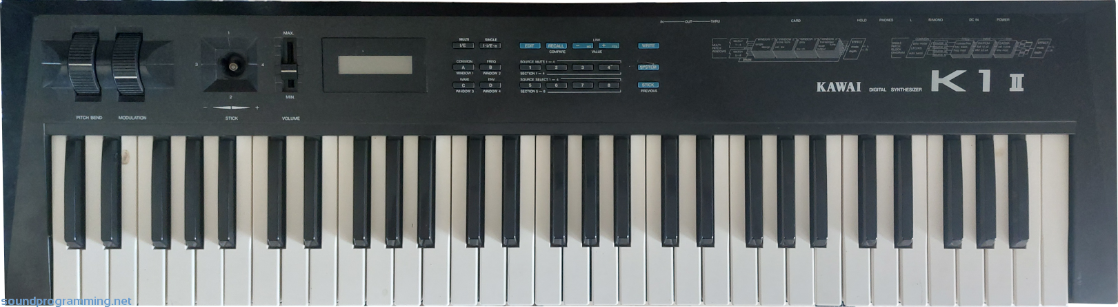 Kawai K1 II - Top View