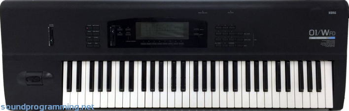 Korg 01 W Sound Programming