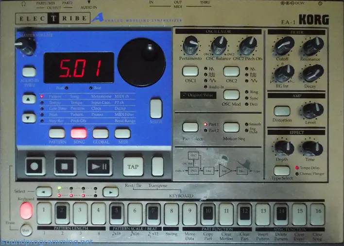 Korg Electribe EA-1 | Sound Programming