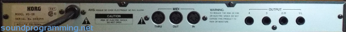 Korg Wavestation SR | Sound Programming