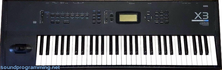 Korg X3 | Sound Programming