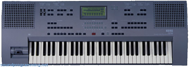 Korg iS50 Top View