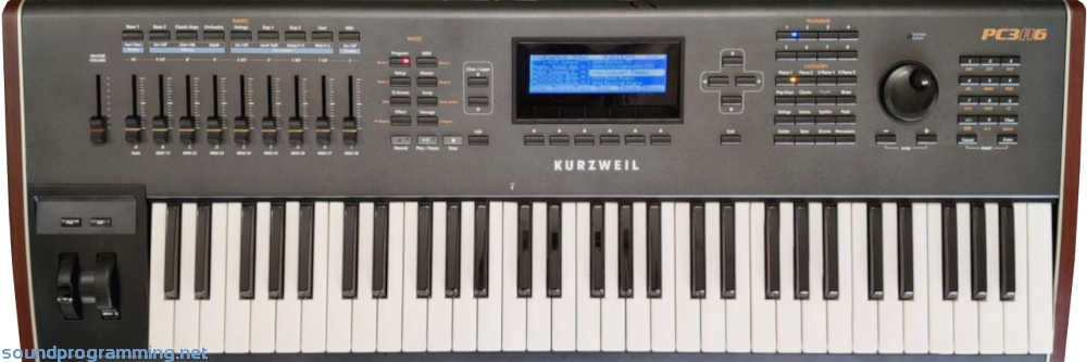 Kurzweil PC3A6 Front View