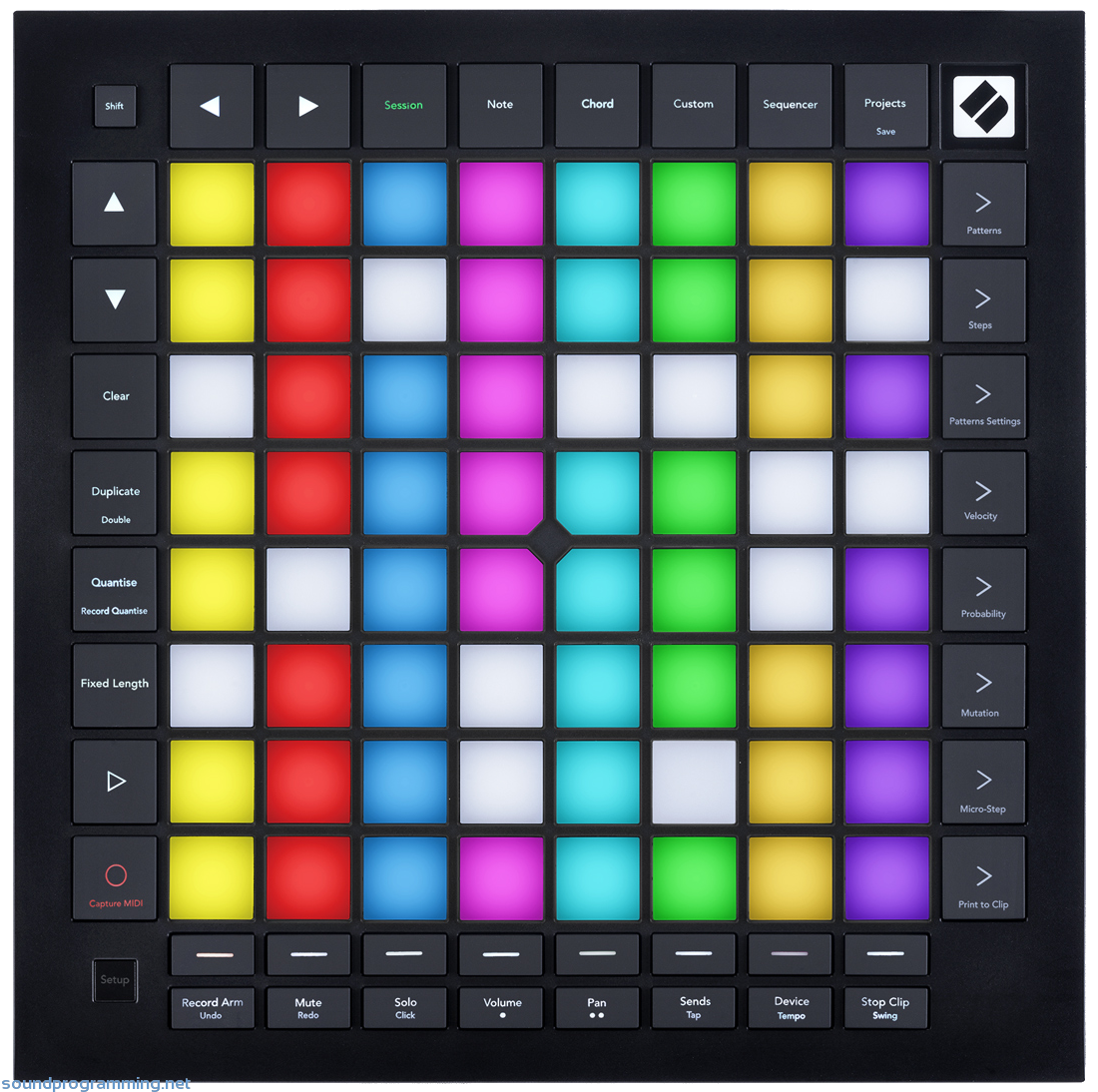 Novation Launchpad Pro MkIII Top View