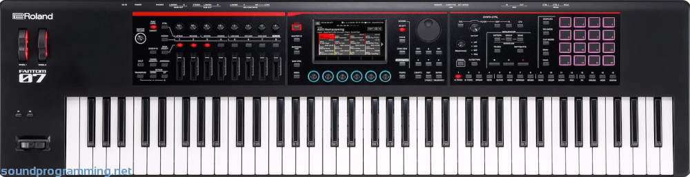 Roland Fantom-07 Front View