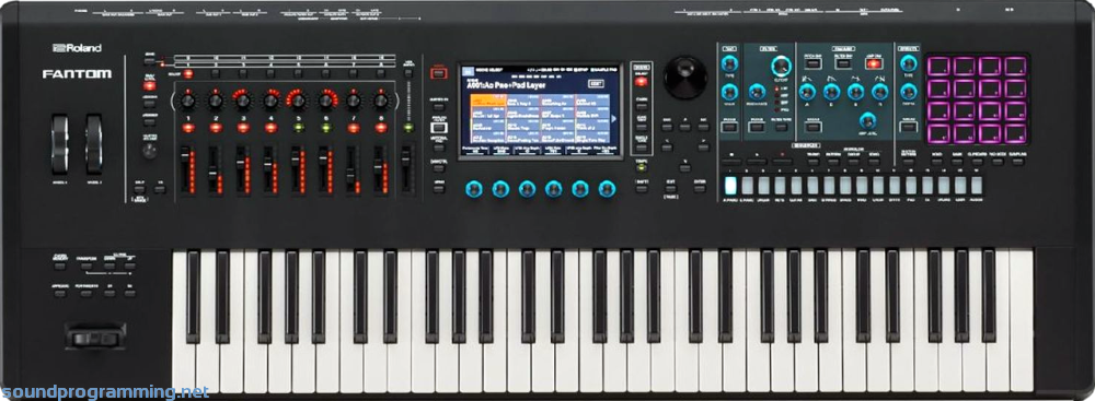 Roland Fantom 6 Front View