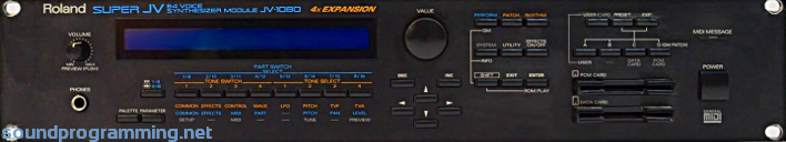 Roland Jv 1080 Sound Programming