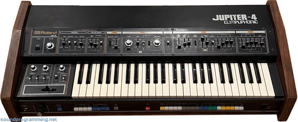 Roland Jupiter 4 Front View