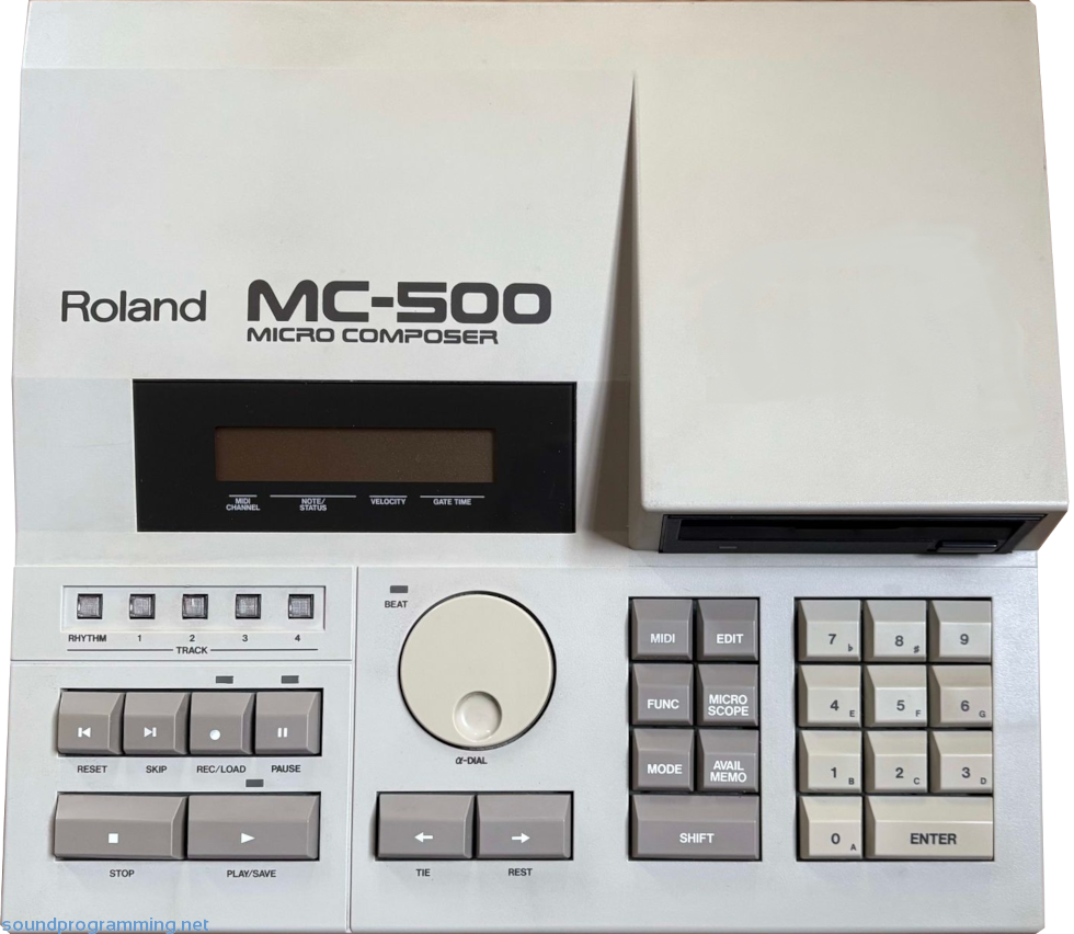 Roland MC-500 Sequencer