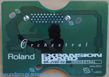 Roland SR-JV80 Expansion Boards | Sound Programming