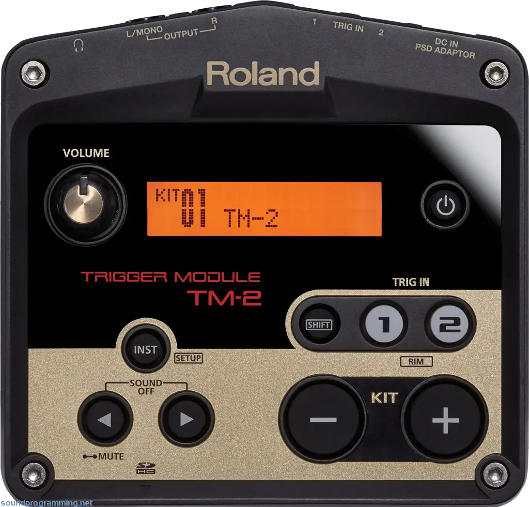 Roland TM-2 Top View
