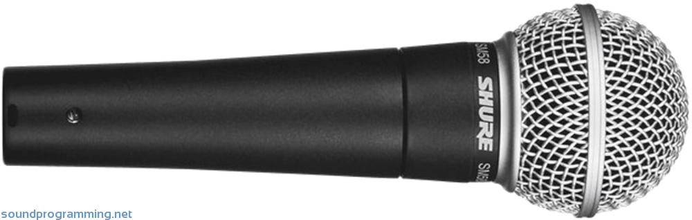 Shure SM58 Microphone Image