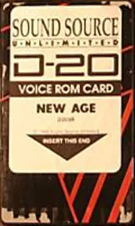 Sound Source Unlimited New Age Expansion Card