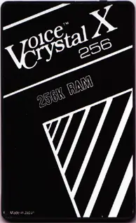 Voice Crystal X RAM Card