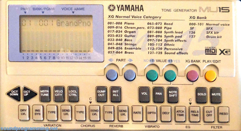 Yamaha MU15