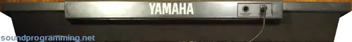 Yamaha PSS-280 Rear