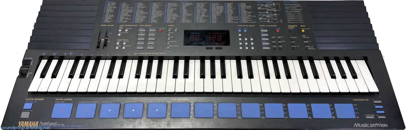 Yamaha PSS-680 Front View
