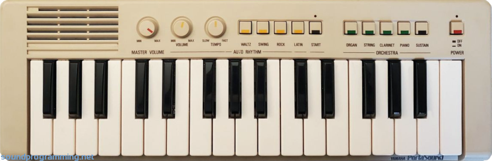 Yamaha PS-1 PortaSound Front View