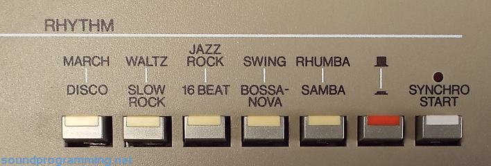 Yamaha PS-300 Rhythms