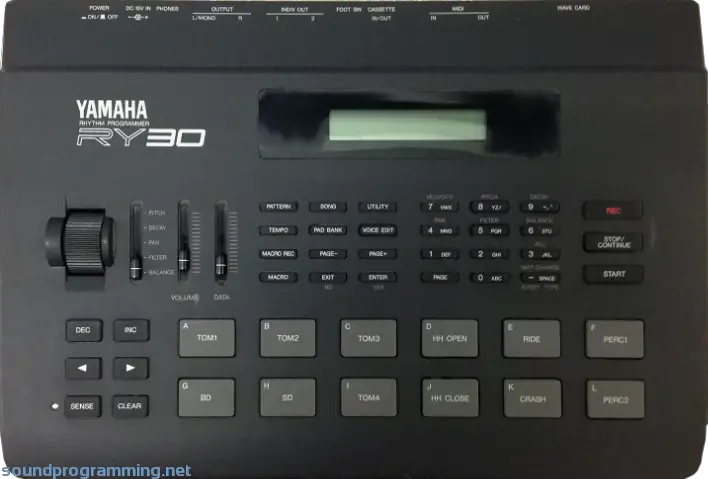 Yamaha RY30 | Sound Programming