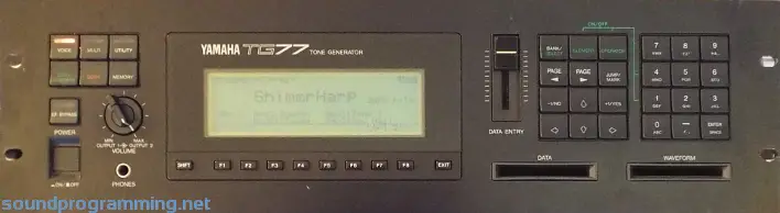 Yamaha TG77 | Sound Programming