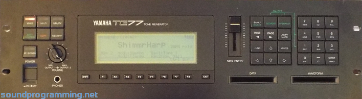 Yamaha TG77 | Sound Programming