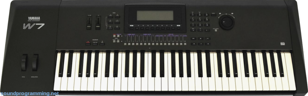 Yamaha W7 Front View